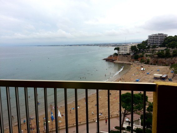 Grand appartement avec une vue magnifique sur la mer et la plage de Capellans