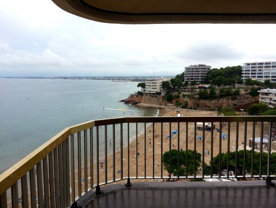 Grand appartement avec une vue magnifique sur la mer et la plage de Capellans